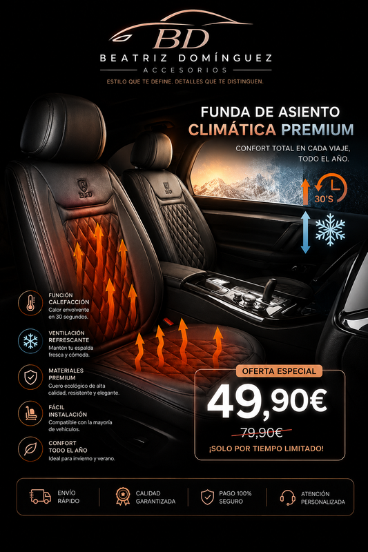 Asiento calefactable para coche